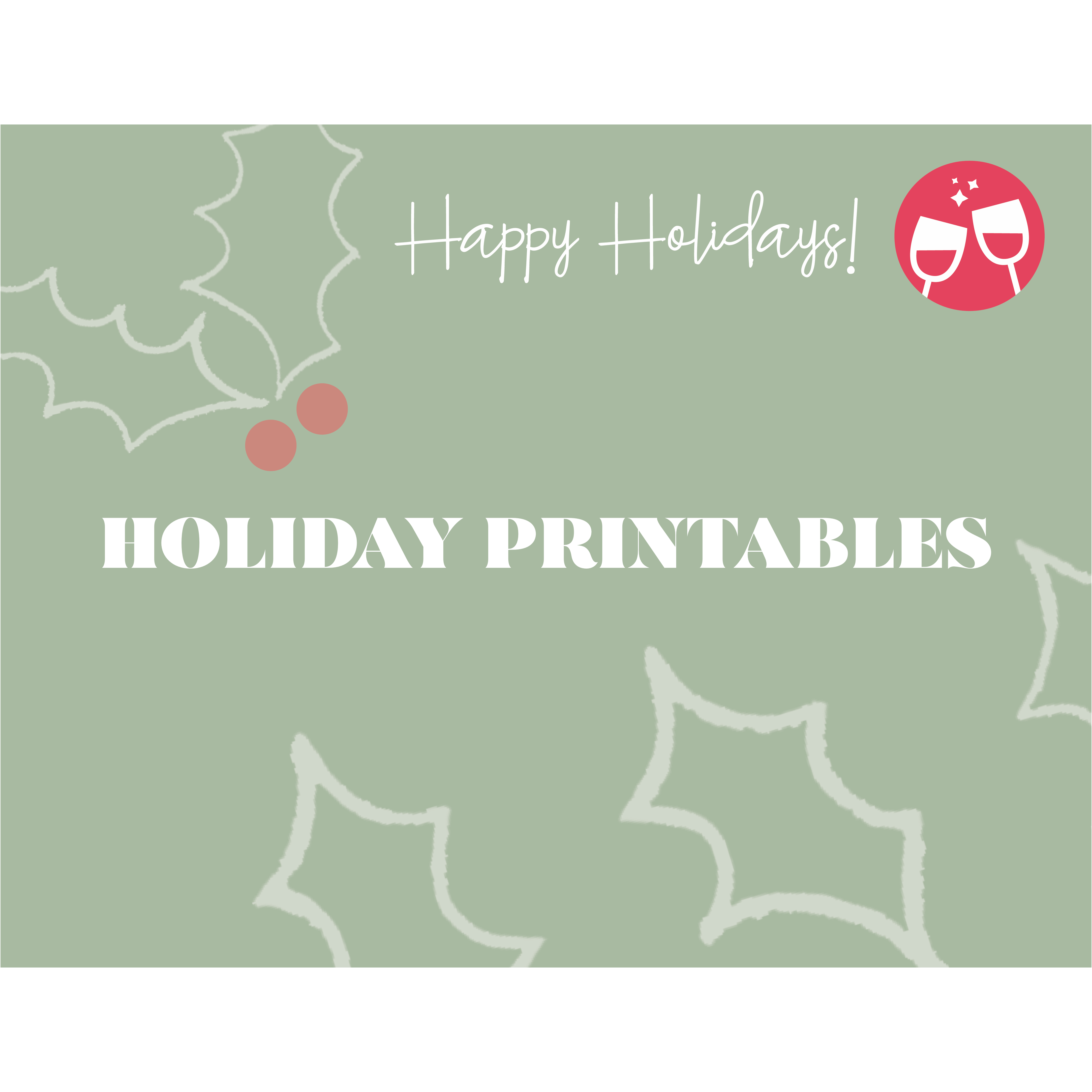 The Holidays Are Here!