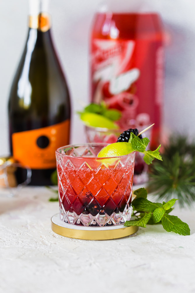 Blackberry Mint Cocktail