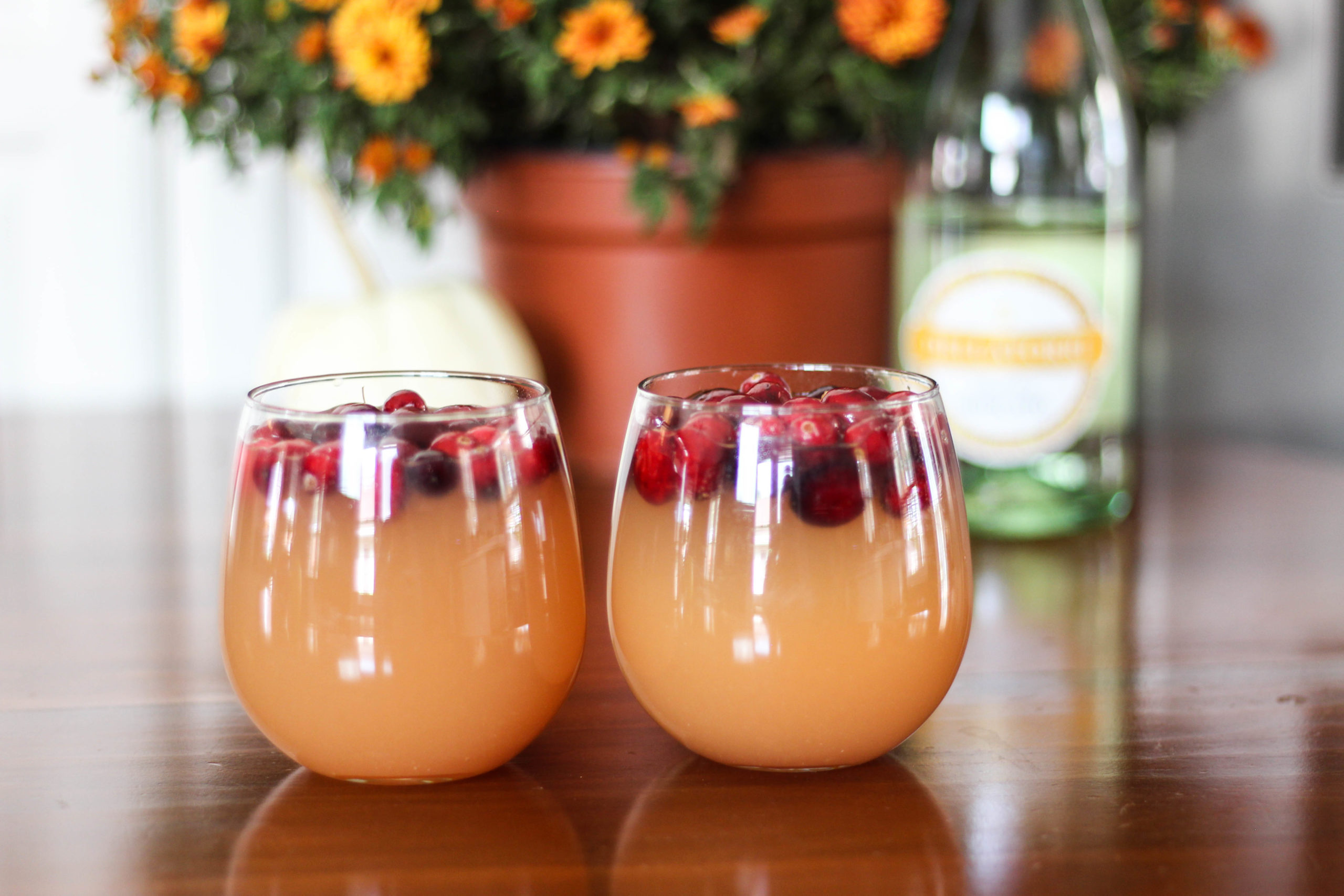 Cranberry Apple Mimosa