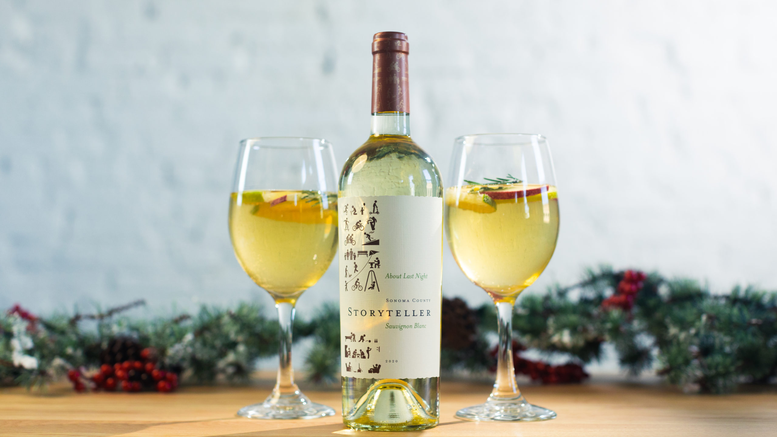 White Christmas Sangria