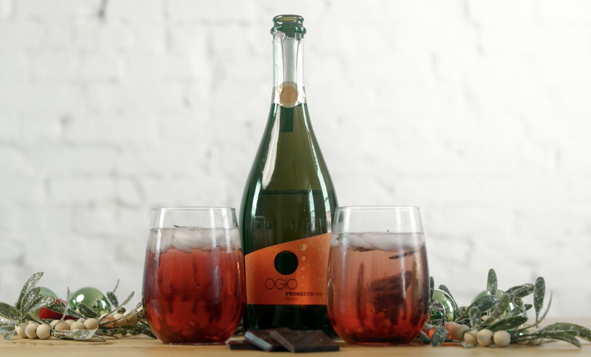 Pomegranate Prosecco Smash